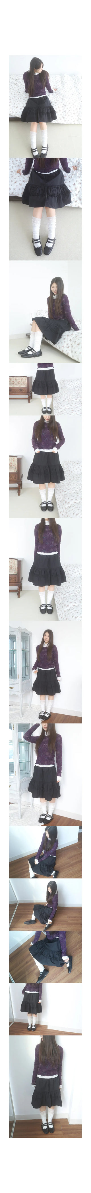 soruma frill skirt