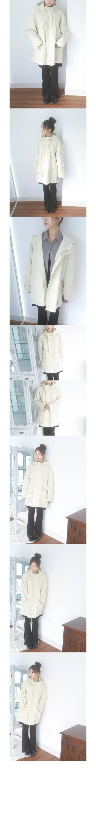 yuleno button coat