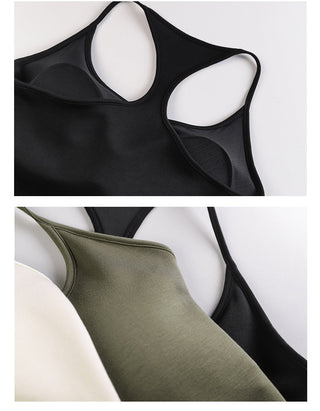 Camisole Vest Slimming Top with Chest Pad