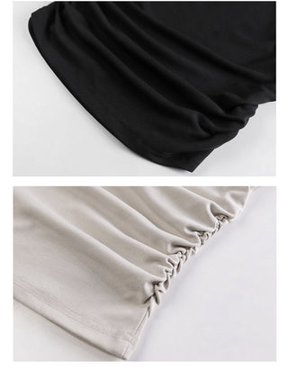 Slim-fitting off-shoulder top