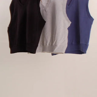 Fleece basic vest