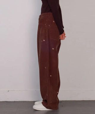Teddy Golden Wide Pants