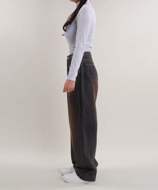Bread fleece wide pants