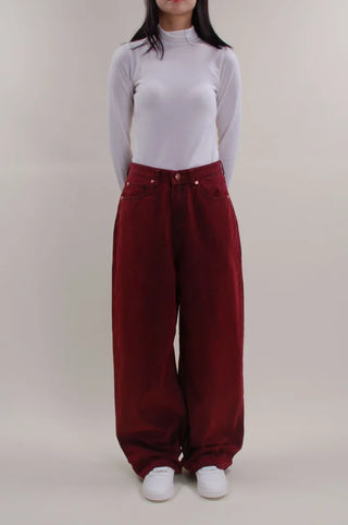 Deep Tint Wide Denim Pants