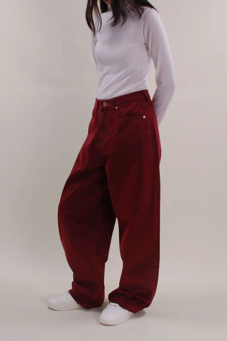 Deep Tint Wide Denim Pants