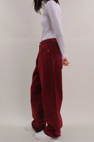 Deep Tint Wide Denim Pants