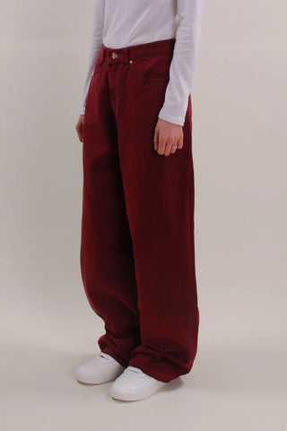 Deep Tint Wide Denim Pants