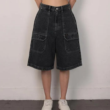 Flap Pocket Bermuda Pants