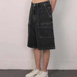 Flap Pocket Bermuda Pants