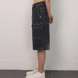 Flap Pocket Bermuda Pants