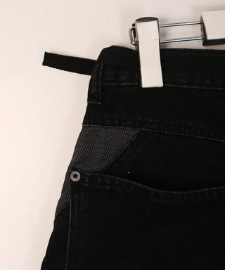 Mesh Wing Half Jeans
