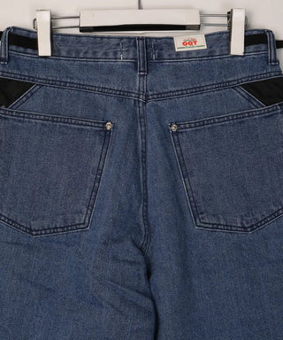 Mesh Wing Half Jeans