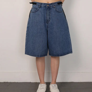 Mesh Wing Half Jeans