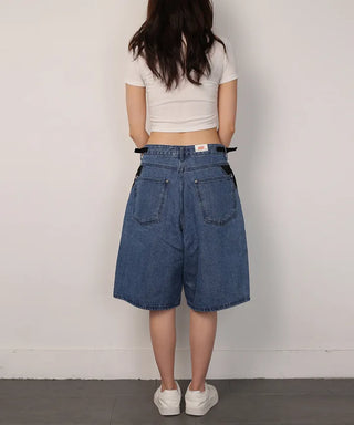 Mesh Wing Half Jeans