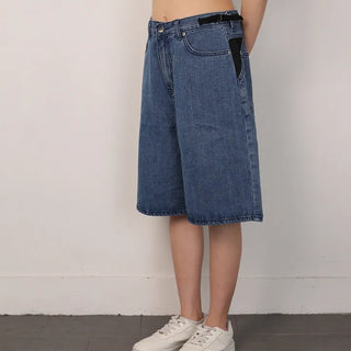 Mesh Wing Half Jeans