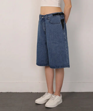 Mesh Wing Half Jeans