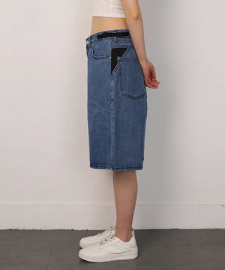 Mesh Wing Half Jeans