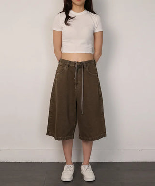 Retro Bermuda Pants