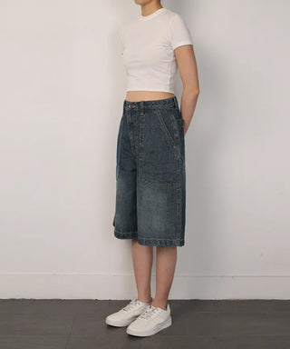 Vintage Big Bermuda Pants