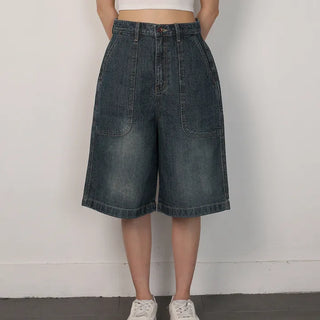 Vintage Big Bermuda Pants