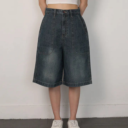 Vintage Big Bermuda Pants