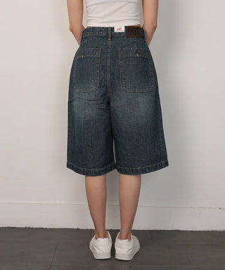 Vintage Big Bermuda Pants