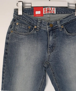 Capri Wide Denim Pants
