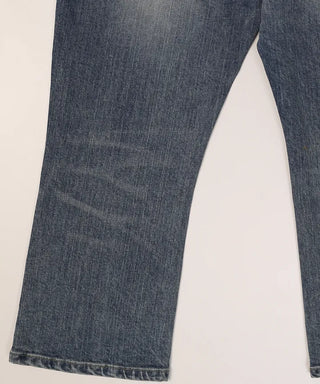Capri Wide Denim Pants