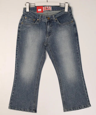 Capri Wide Denim Pants