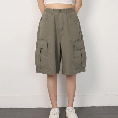 Lip Cargo Bermuda Pants