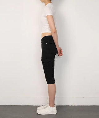 Cargo Capri Pants