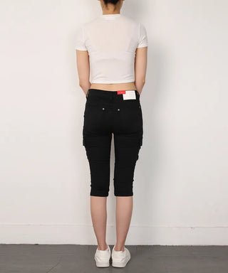 Cargo Capri Pants