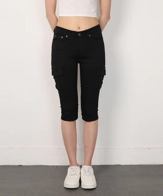 Cargo Capri Pants