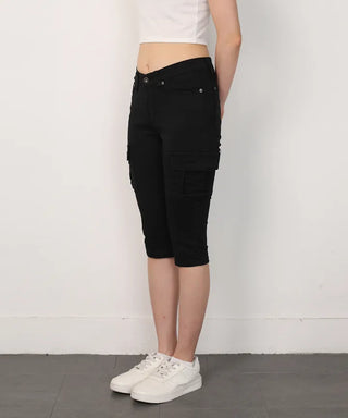 Cargo Capri Pants