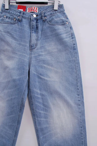 Nudie Cat Light Blue Wide Pants