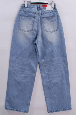 Nudie Cat Light Blue Wide Pants