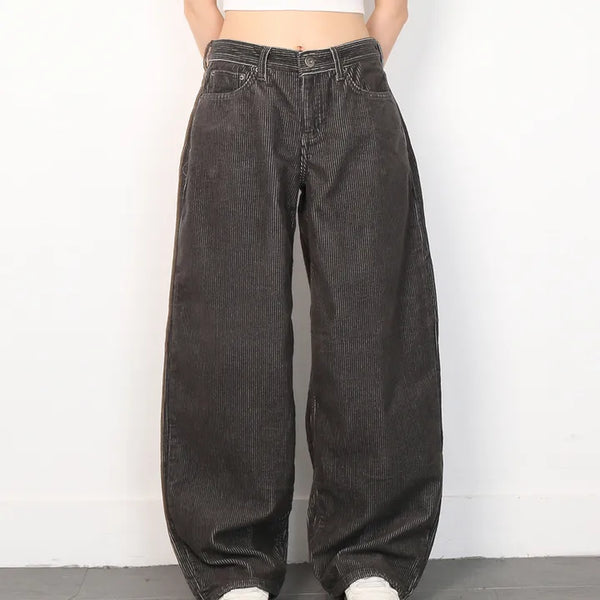 Heavy Worm Golden Wide Pants