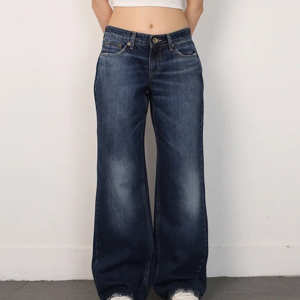 Low Laser Brushed Jeans