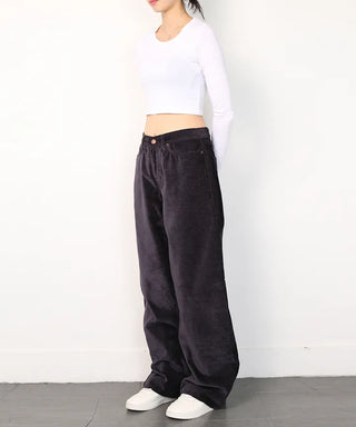 Velvet Wide Pants