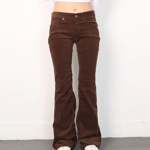 Shirring Low Bootcut