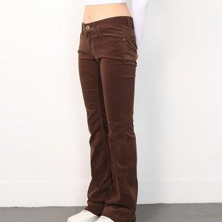 Shirring Low Bootcut