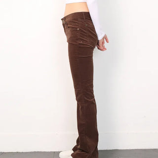 Shirring Low Bootcut