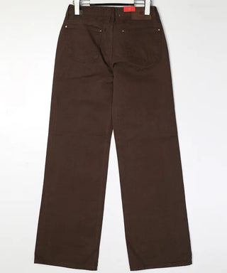 Veil Check Straight Pants