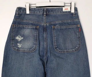 Half Roll Wide Pants