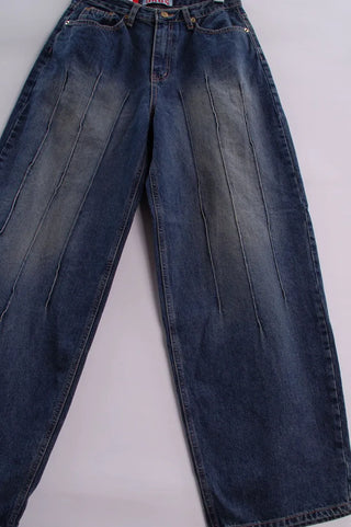 Vintage Pintuck Wide Pants