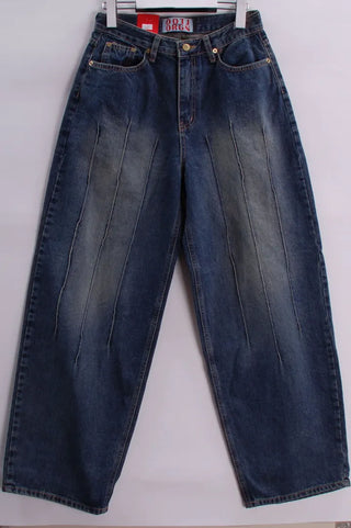 Vintage Pintuck Wide Pants