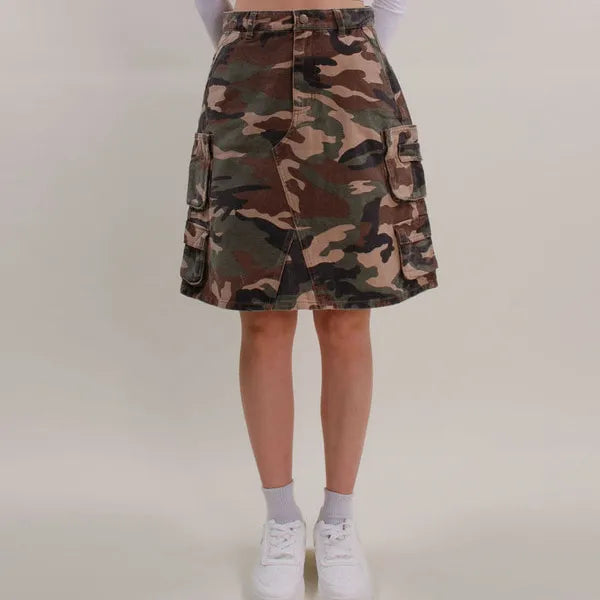 Pocket Camo Skirt