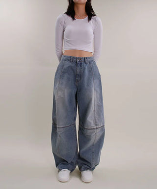 Volek Denim Wide Pants
