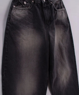 Rope Wide Denim Pants