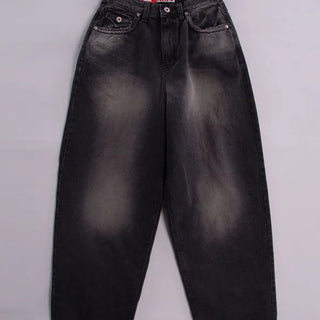 Rope Wide Denim Pants